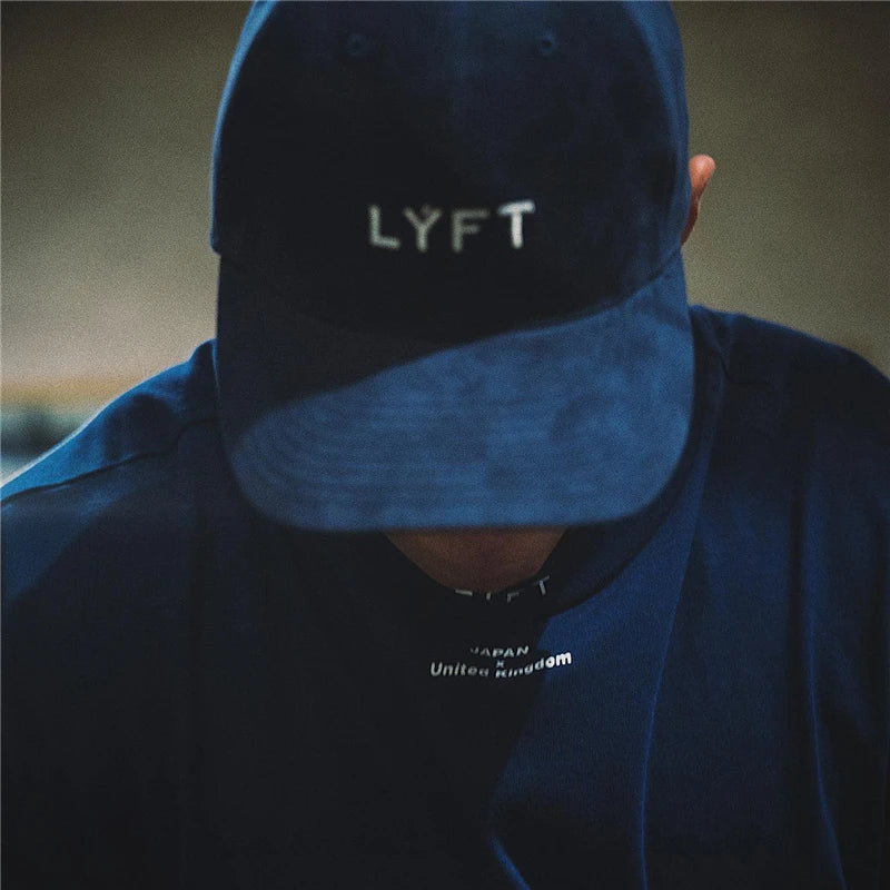 LYFT JAPAN&UK コットンジムシャツ スポーツTシャツ メンズ 半袖 ランニングシャツ ワークアウト トレーニングTシャツ フィットネス ゆったり 大きいサイズ M〜XXXL