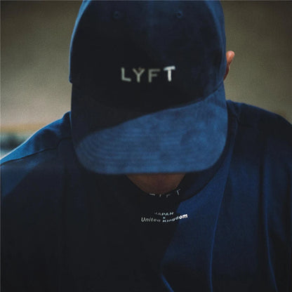 LYFT JAPAN&UK コットンジムシャツ スポーツTシャツ メンズ 半袖 ランニングシャツ ワークアウト トレーニングTシャツ フィットネス ゆったり 大きいサイズ M〜XXXL
