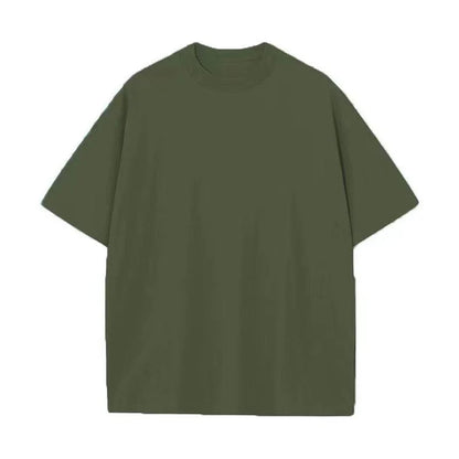 230g M-5XL 無地Tシャツ メンズ 大きいサイズ 100％コットン ジム スポーツ フィットネス ゆったり 半袖 ランニングシャツ トレーニング ワークアウトTシャツ