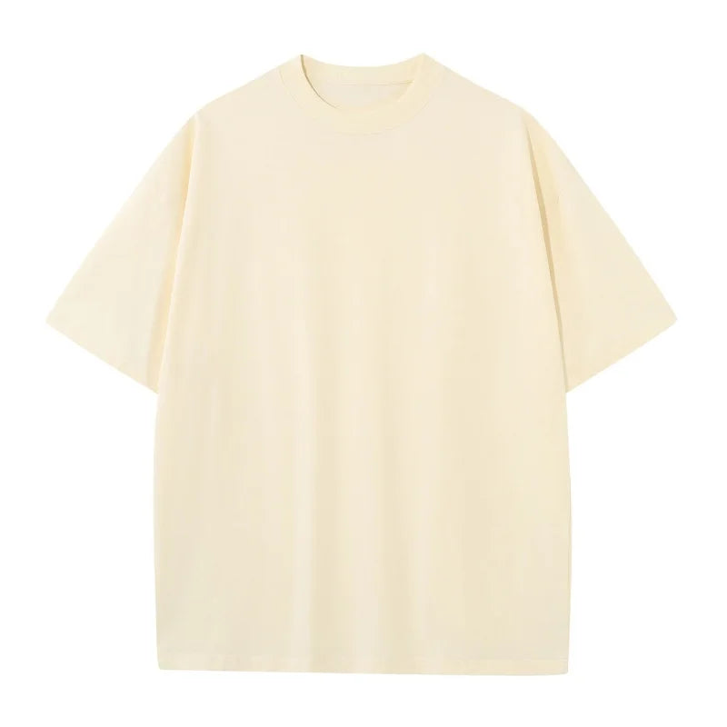 230g M-5XL 無地Tシャツ メンズ 大きいサイズ 100％コットン ジム スポーツ フィットネス ゆったり 半袖 ランニングシャツ トレーニング ワークアウトTシャツ
